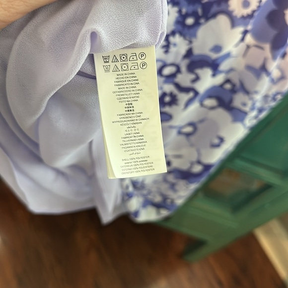 Michael Kors Spring V-Neck Floral Dress NWT - Picture 6 of 7